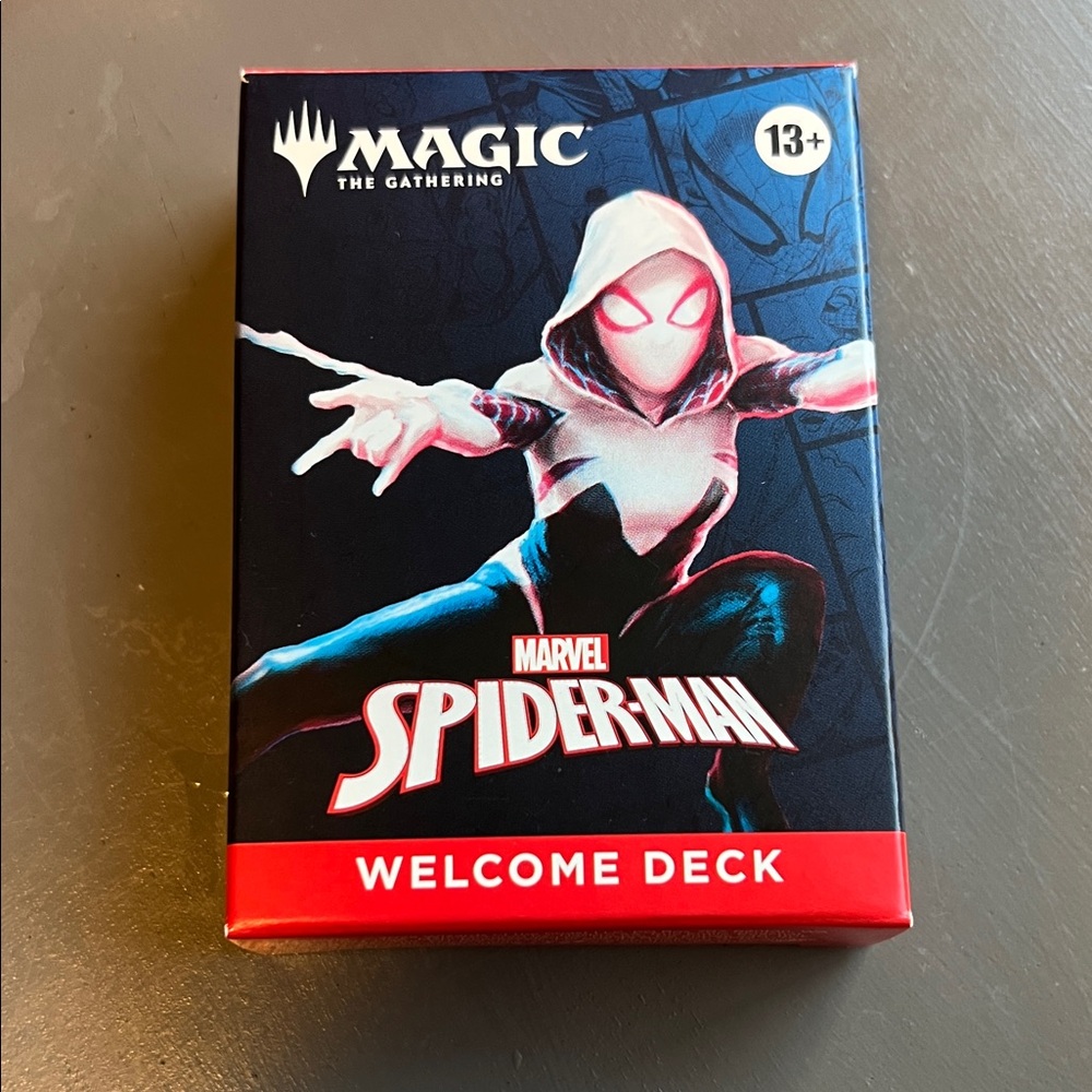Magic The Gathering Spider-Man Welcome Deck- red